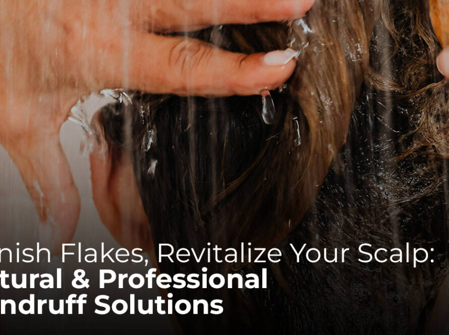 Banish Flakes, Revitalize Your Scalp: Natural & Professional Dandruff Solutions